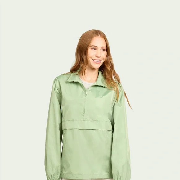 FabFitFun x Bala Jacket Light Green Windbreaker Jacket - Picture 2 of 4
